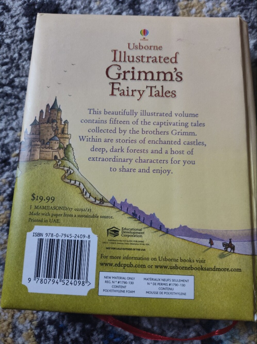 Usborne Illustrated Grimm Fairy Tales - Picture 3 of 4